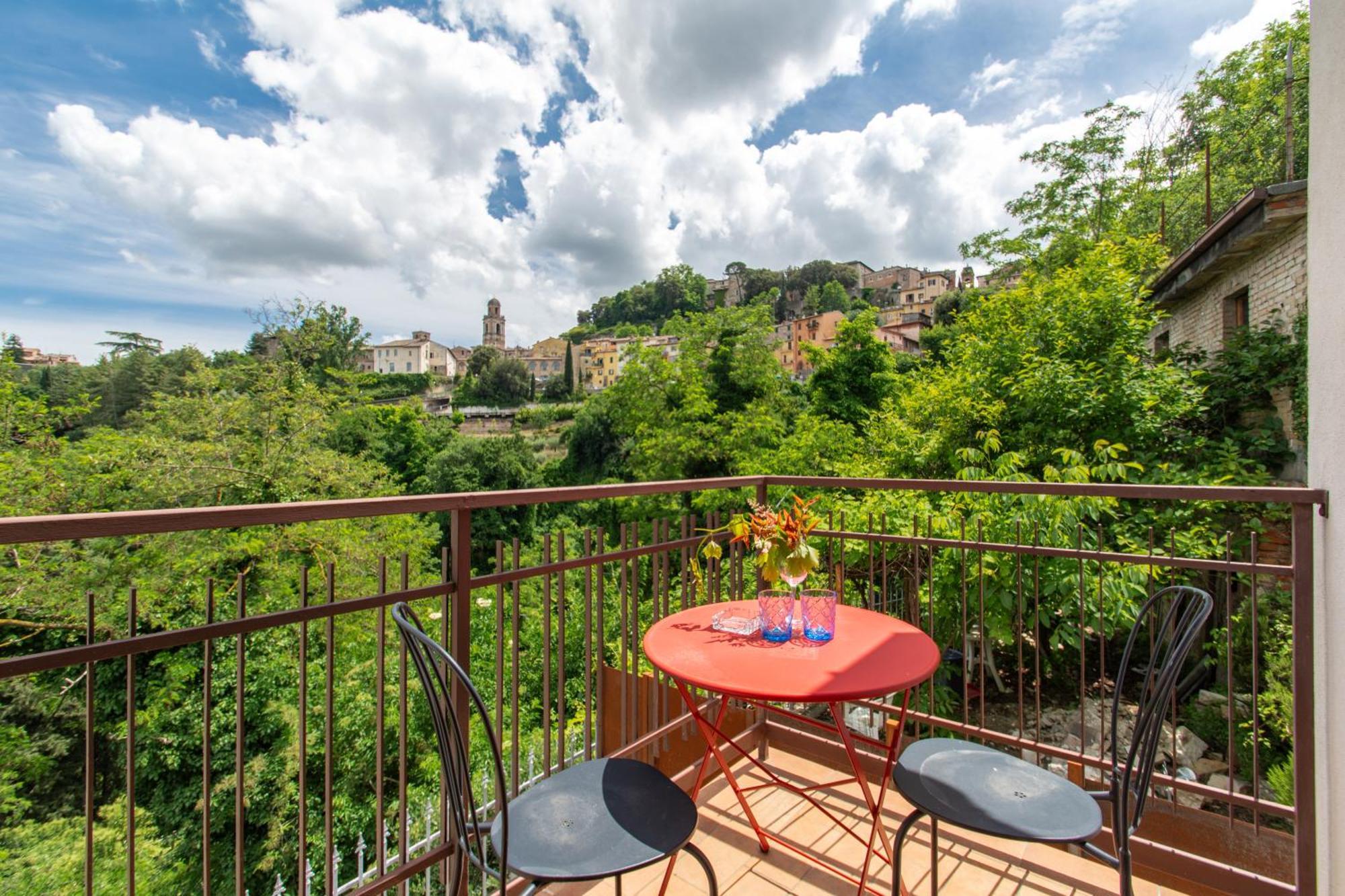Galteri Housing 1 Terrazzo Privato Con Vista Appartement Perugia Buitenkant foto